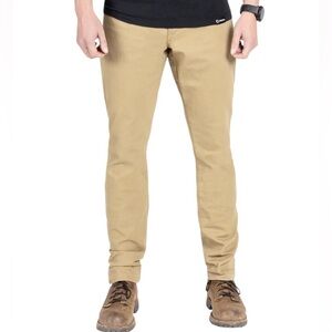 Origin Apparel Men’s Light Tan Canvas Tapered Pants Size 32 X 32 NEW with tags